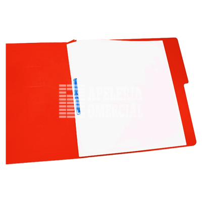 CARPETA T. CARTA C/BROCHE BACO C. ROJO